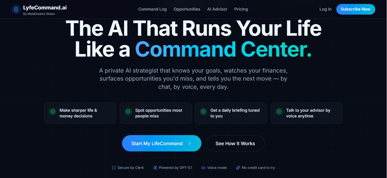 What is LyfeCommand.ai